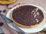 Tarte chocolat cacahuètes