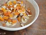 Porridge au quinoa et à la noisette