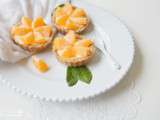 Tartelettes crues aux mandarines