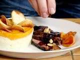 Magret de canard au cola écrasé de patate douce, panais, butternut et chips et graines grillées - Dimanche 17 mars à 11h30