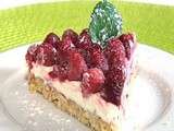 Tarte aux framboises façon cheesecake - Dimanche 19 mai à 11h30