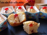 Minis cakes aux fruits confits et pepites de choc