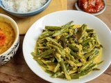 Bōṁci kariya - Curry de haricots verts du Sri Lanka