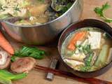 Goma tōnyū nabe - Fondue japonaise au sésame et lait de soja