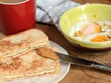 Kaya toast - Tartine à la confiture de coco et son oeuf mi-cuit, comme dans un café à Singapour