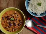 Rajma masala - Curry indien de haricots rouges