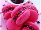 Macaron à la framboise