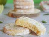 Biscuits sablés fondants au citron vert de Martha Stewart