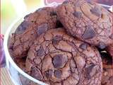 Cookies au chocolat de Martha Stewart (outrageous chocolate cookies)