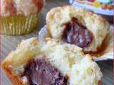 Muffins au nutella