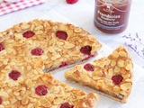 Tarte amande framboise façon Bakewell {vegan}