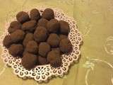 Truffes au chocolat