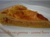 Galette des rois pommes – caramel beurre salé