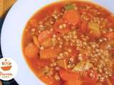 Soupe aux légumes et aux graines de sarrasin {comme une minestrone}