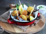 Boulettes de Pois chiches et Sauce Yaourt