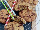 Cookies croquants et coeur moelleux