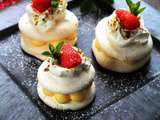 Minis Pavlovas Citron Fraise