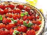 Tarte aux Tomates, Pesto et Carré frais