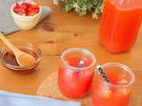 Limonade fraises & érable