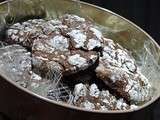 Biscuits moelleux et craquelés aux choco