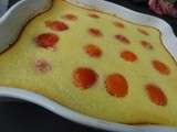 Clafoutis coco-abricot