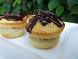 Cupcakes à la vanille ( boston cream Pie Cupcakes)