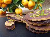 Petits biscuits au chocolat et son glaçage au bailey