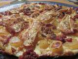 Pizza façon tartiflette