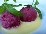 Sorbet aux cerises