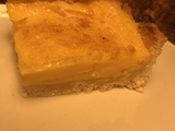 Tarte à la crème brûlée citron