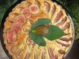 Tarte ensoleillée aux figues