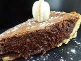 Tarte fondante chocolat-grand marnier