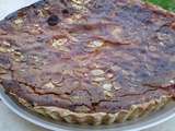 Tarte moelleuse groseilles et amandes