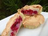 Tartelettes macaronnées aux framboises