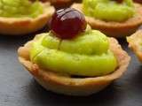 Tartelettes pistaches-cerises amarena