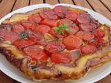 Tatin de tomates basilic et balsamique