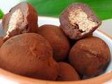 Truffes chocolat et son coeur croquant pralin