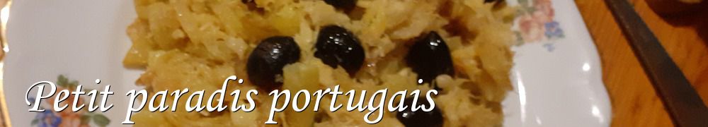 Recettes de Petit paradis portugais