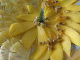 Carpaccio de fruits exotiques