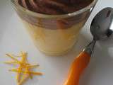 Duo de mousse choco orange