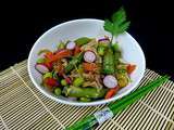 Wok de volaille & legumes sukiaki