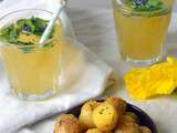 Apéritif fleuri en Provence {Pommes de Terre et Mojito à la Lavande}