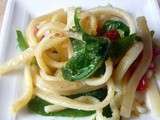 Pasta Roquette, Tomates cerises et Bottarga