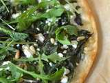 Tarte aux Feuilles de Betteraves, Roquette, Feta et Pignons de Pin