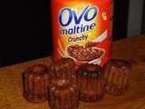 Mini cannelé à l'Ovomaltine