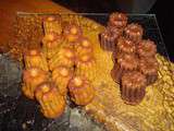 Mini cannelés au spéculoos et Nutella