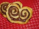 Palmier au Nutella