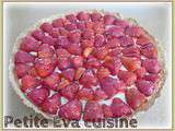 Pour se rafraichir un peu en été .... une Tarte aux fraises