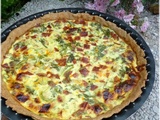 Quiche au Chorizo, Thon et Salade