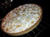 Tarte meringuée à la rhubarbe (façon alsacienne)